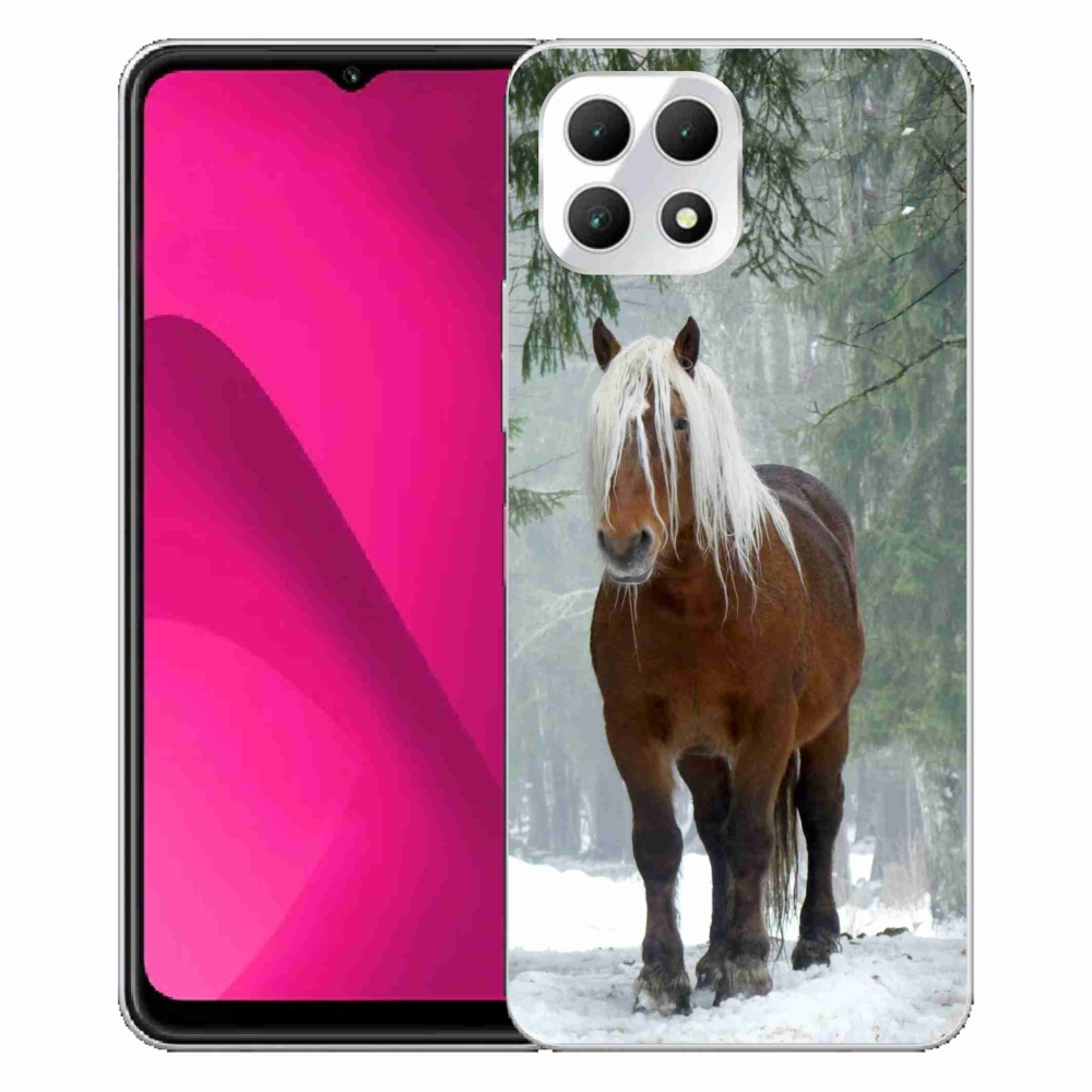 Gélový kryt mmCase na T-Mobile T Phone 2 - kôň v lese