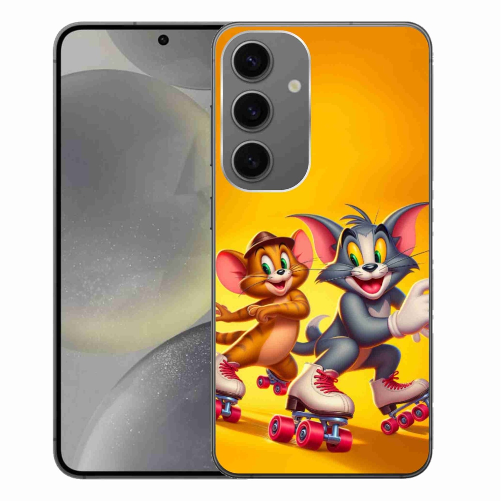 Gélový kryt mmCase na Samsung Galaxy S24+ - tom a jerry