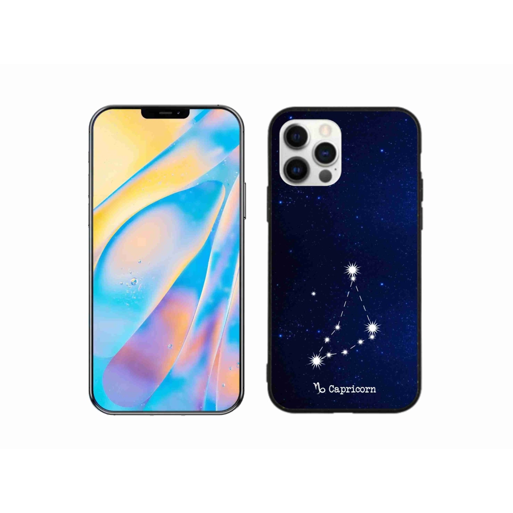 Gélový kryt mmCase na iPhone 12 Pro - súhvezdie Kozorožca