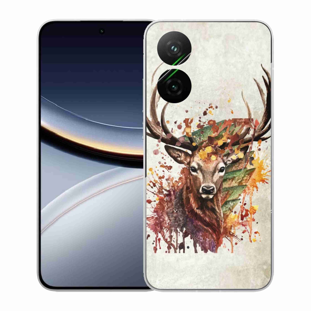 Gélový kryt mmCase na Xiaomi Poco F7 5G - jeleň 1