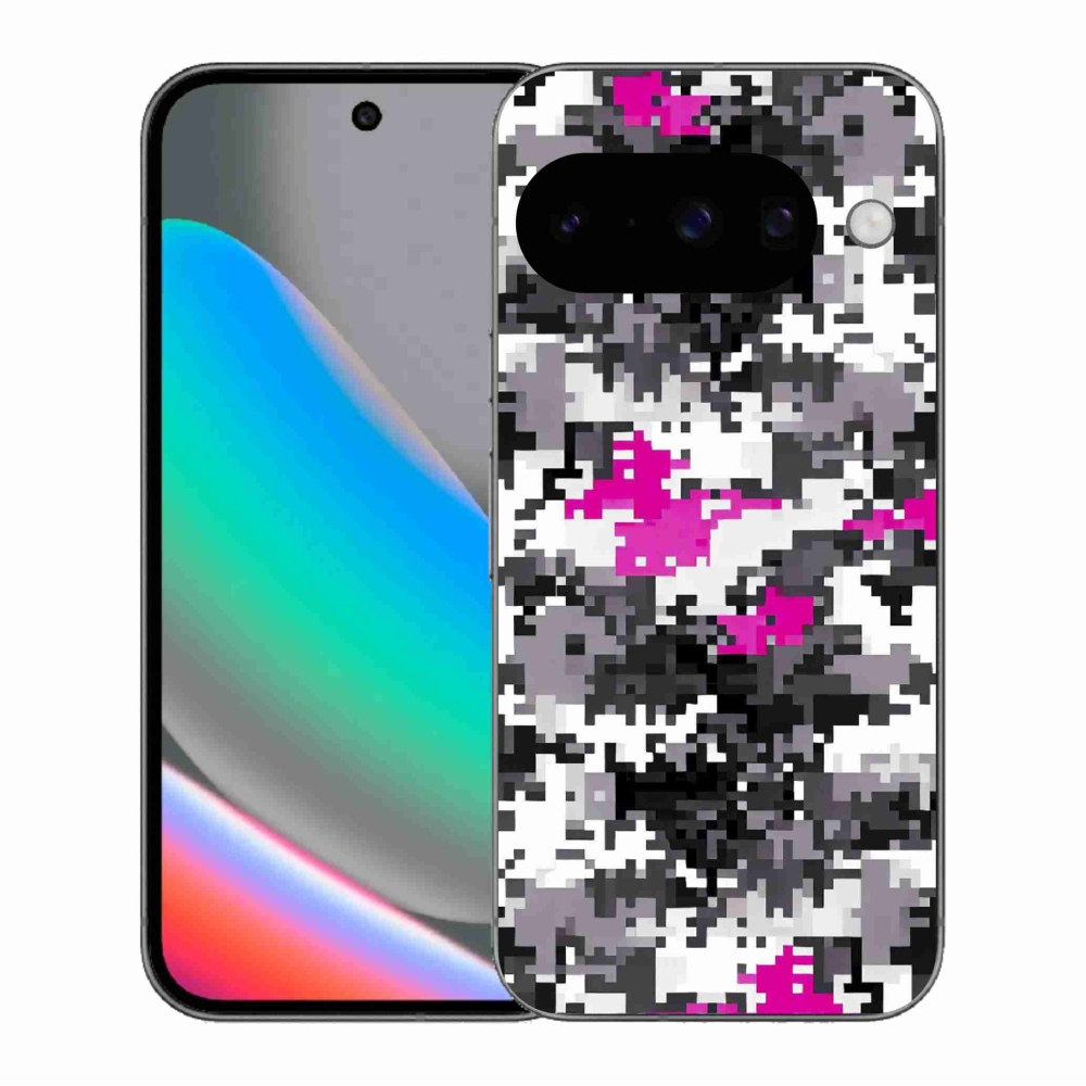 Gélový kryt mmCase na Google Pixel 10 - maskáčový vzor 4