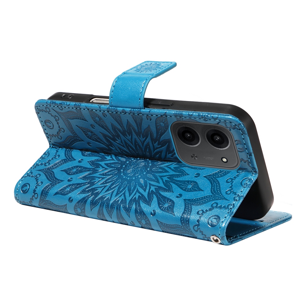 Sunflower knižkové púzdro na Xiaomi Redmi 15C 4G/5G (173mm) - modré