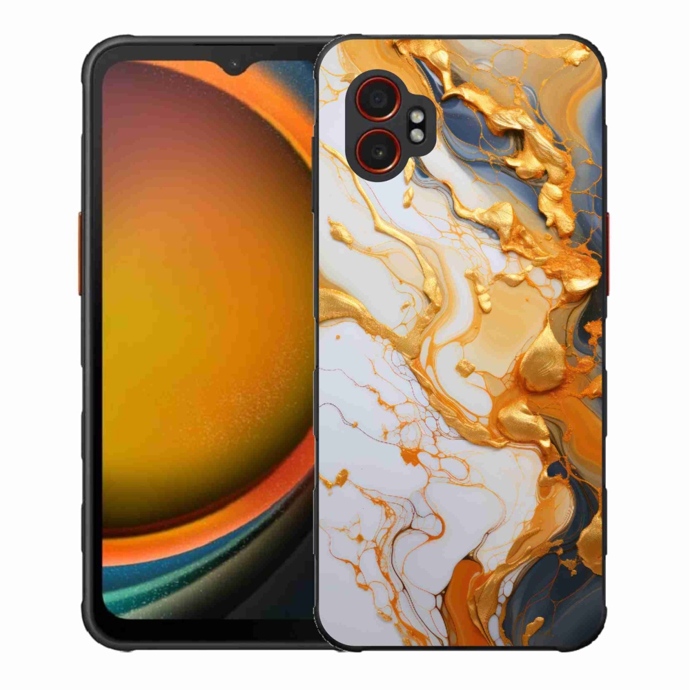 Gélový kryt mmCase na Samsung Galaxy Xcover 7 Pro - abstraktný motív 6