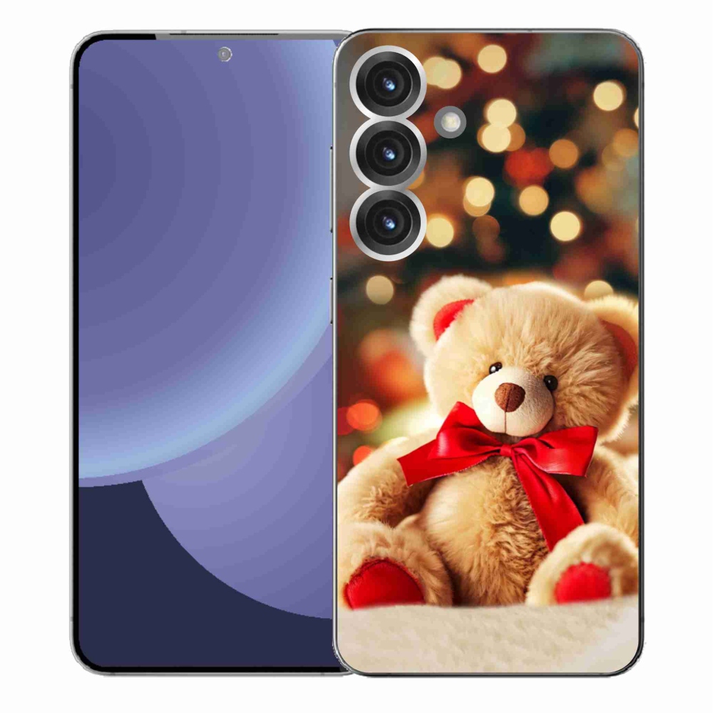 Gélový kryt mmCase na Samsung Galaxy S25+ - plyšový medvedík