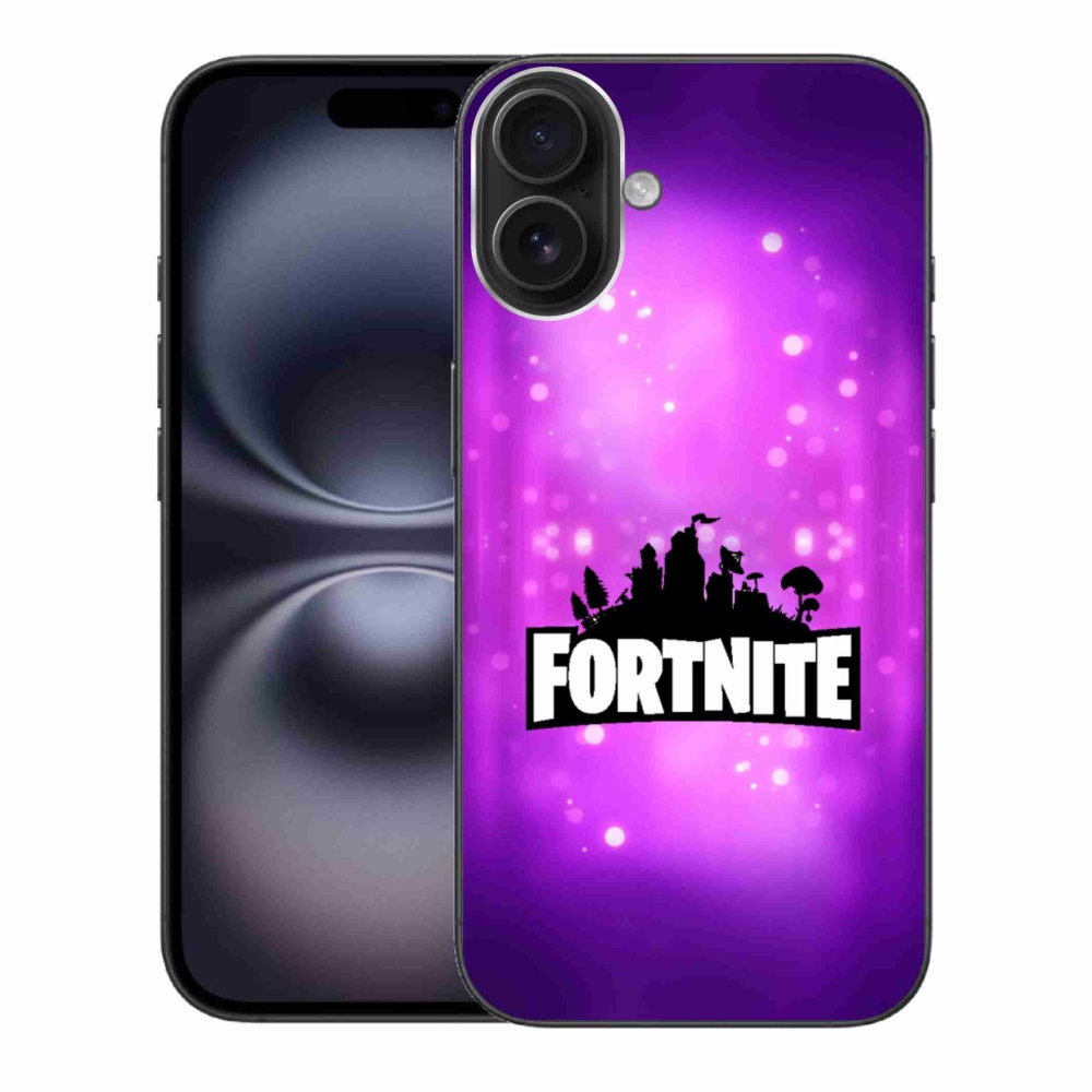 Gélový kryt mmCase na iPhone 16 Plus - fortnite 2