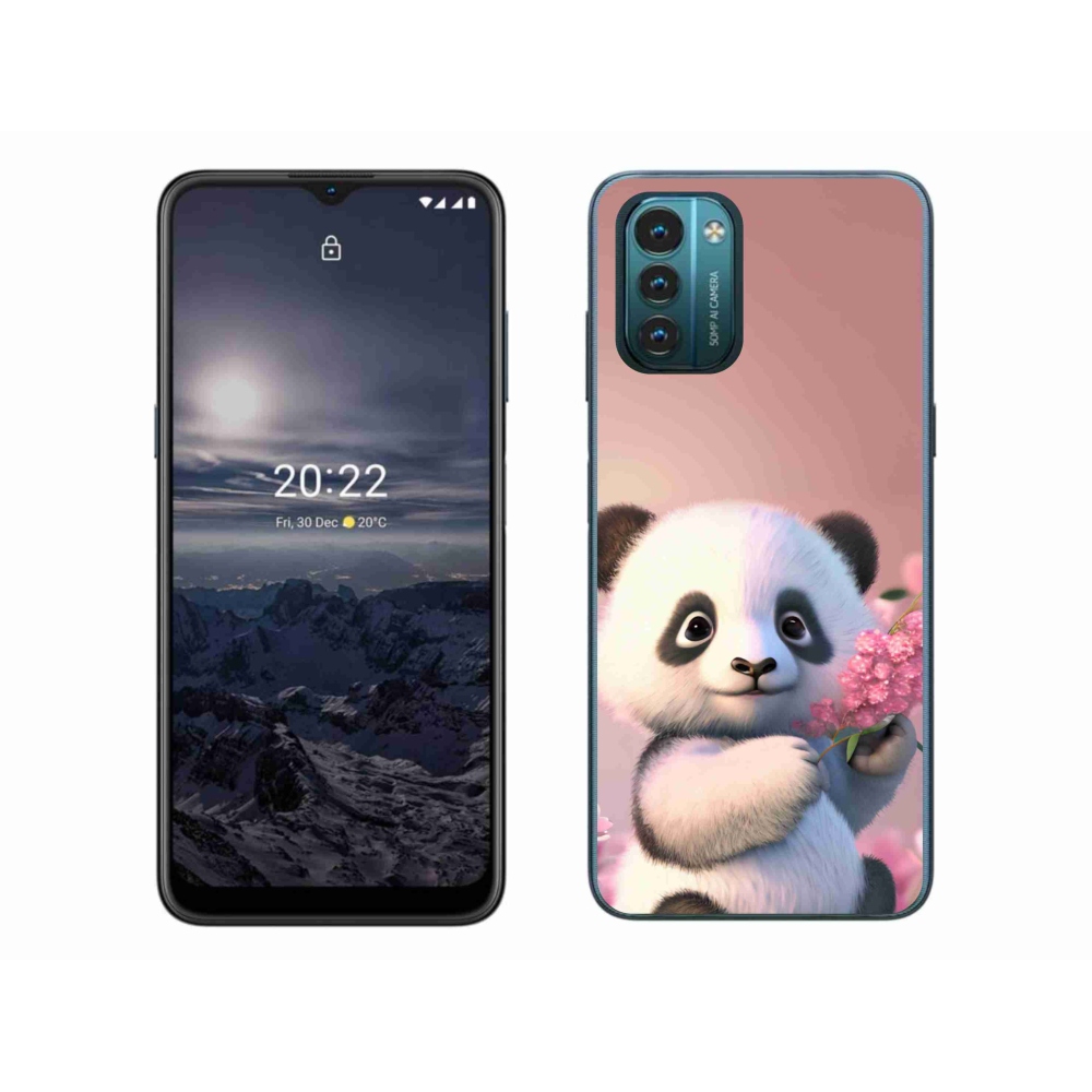 Gélový kryt mmCase na Nokia G11/G21 - roztomilá panda