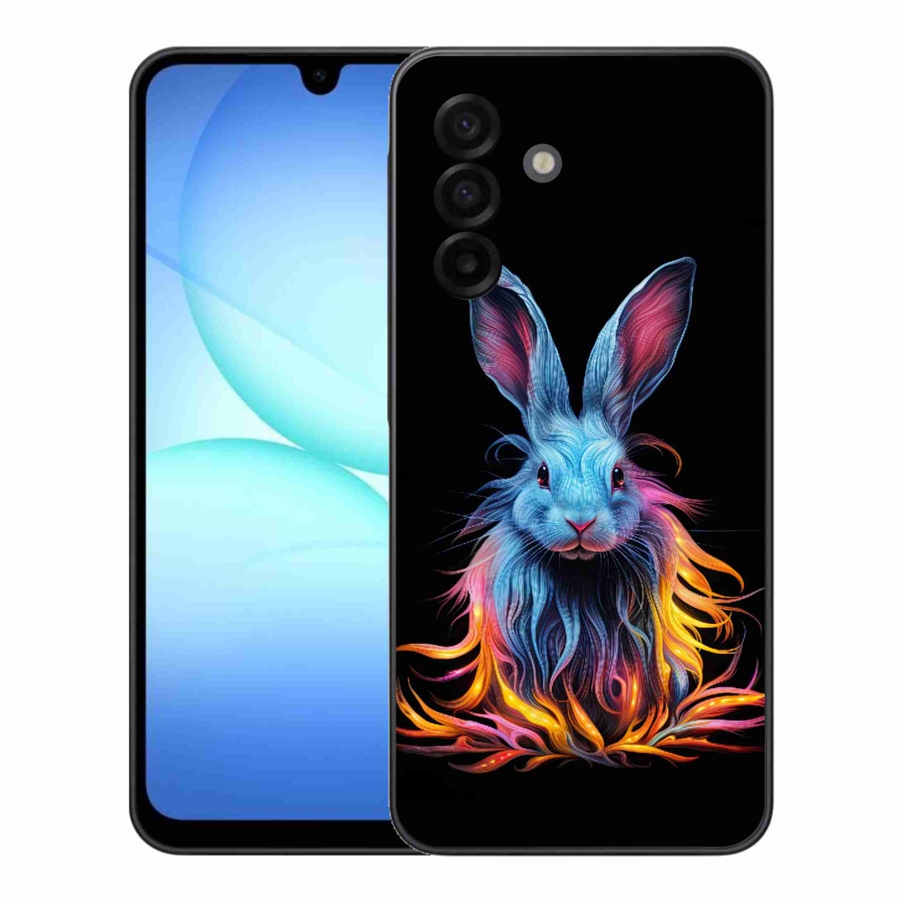Gélový kryt mmCase na Samsung Galaxy A17 5G - abstraktný zajac