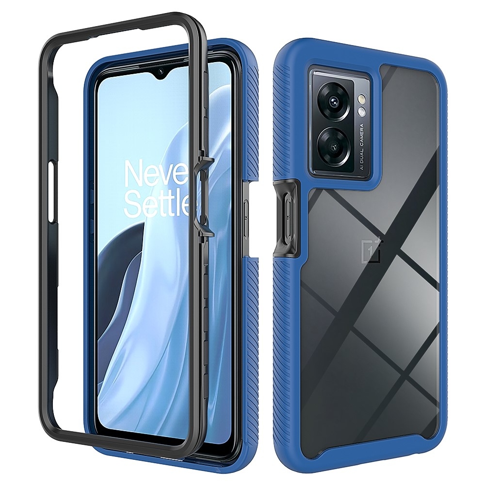 Frame odolný hybridný kryt na Realme Narzo 50 - tmavomodrý