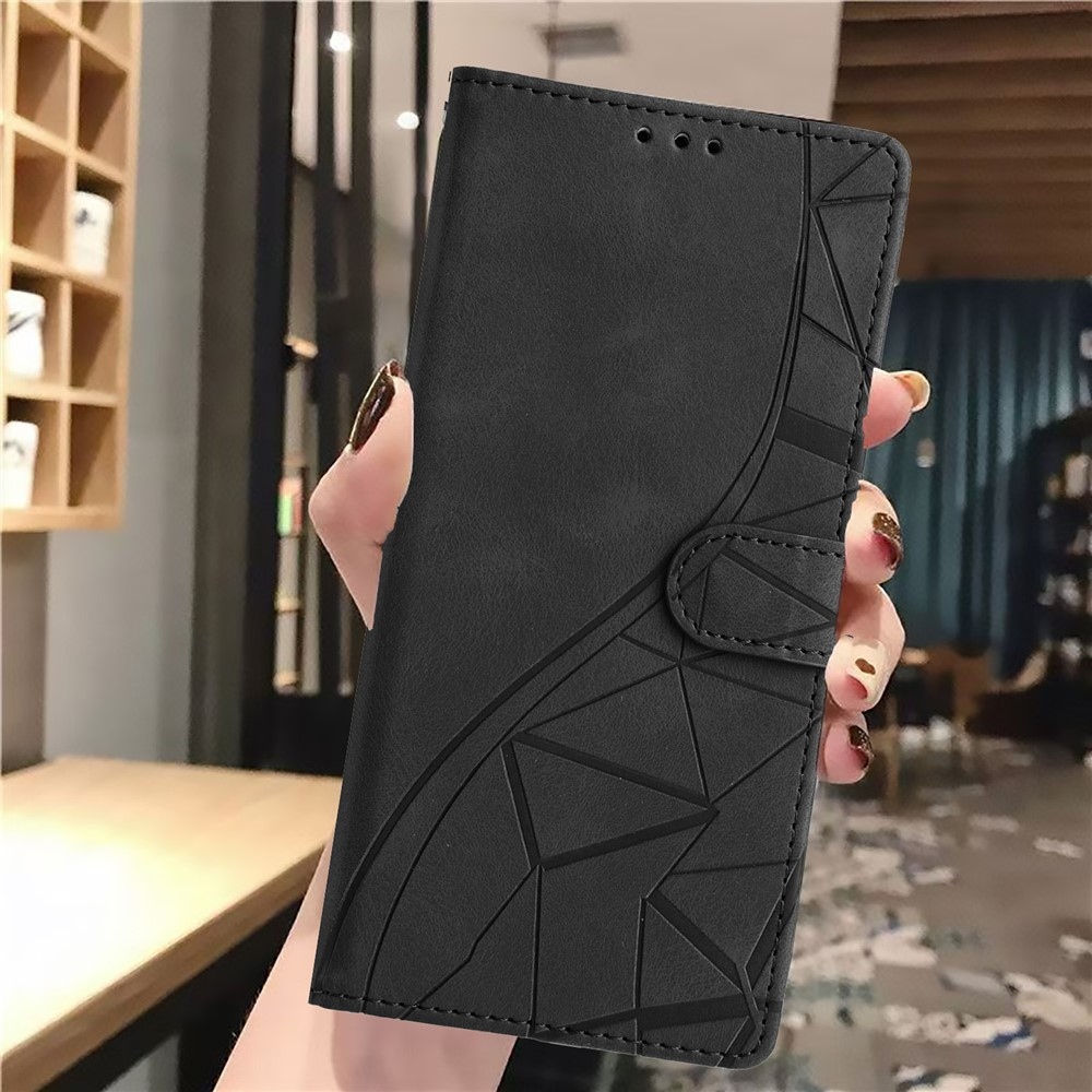 Triangly knižkové púzdro na Xiaomi 15T Pro - čierne