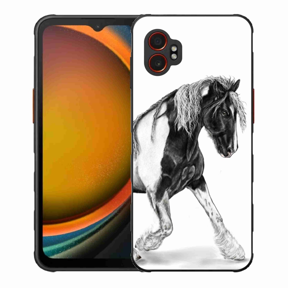 Gélový kryt mmCase na Samsung Galaxy Xcover 7 Pro - kôň