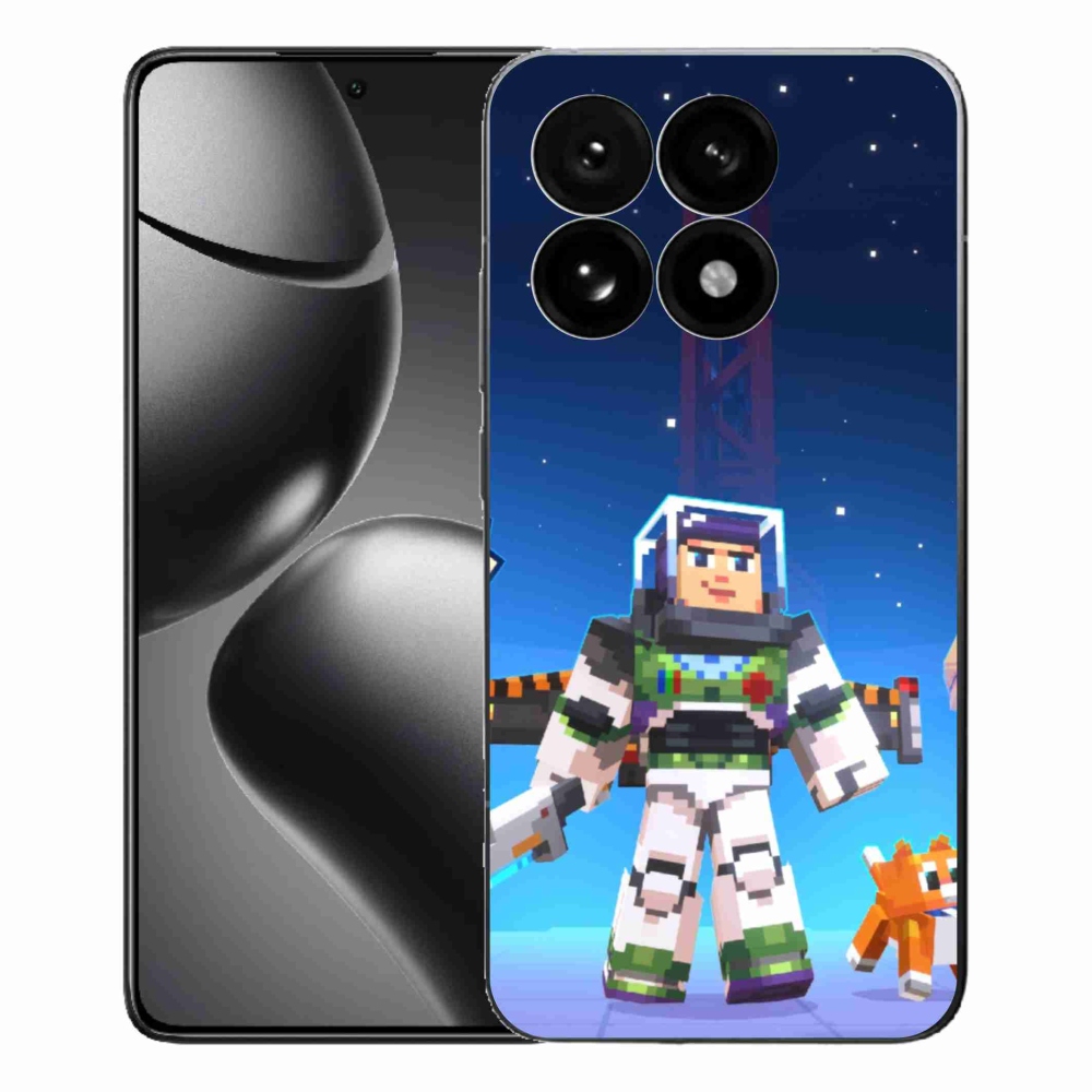 Gélový kryt mmCase na Xiaomi 15T - minecraft 2