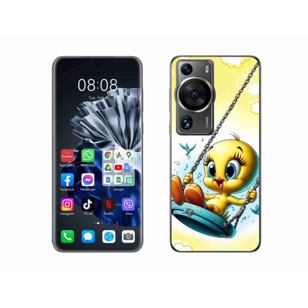 Gélový kryt mmCase na Huawei P60 Pro - tweety