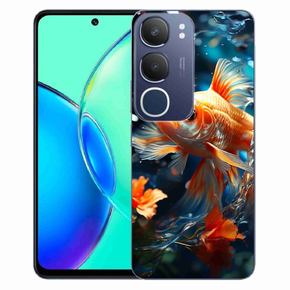 Gélový kryt mmCase na Vivo Y19s - rybka