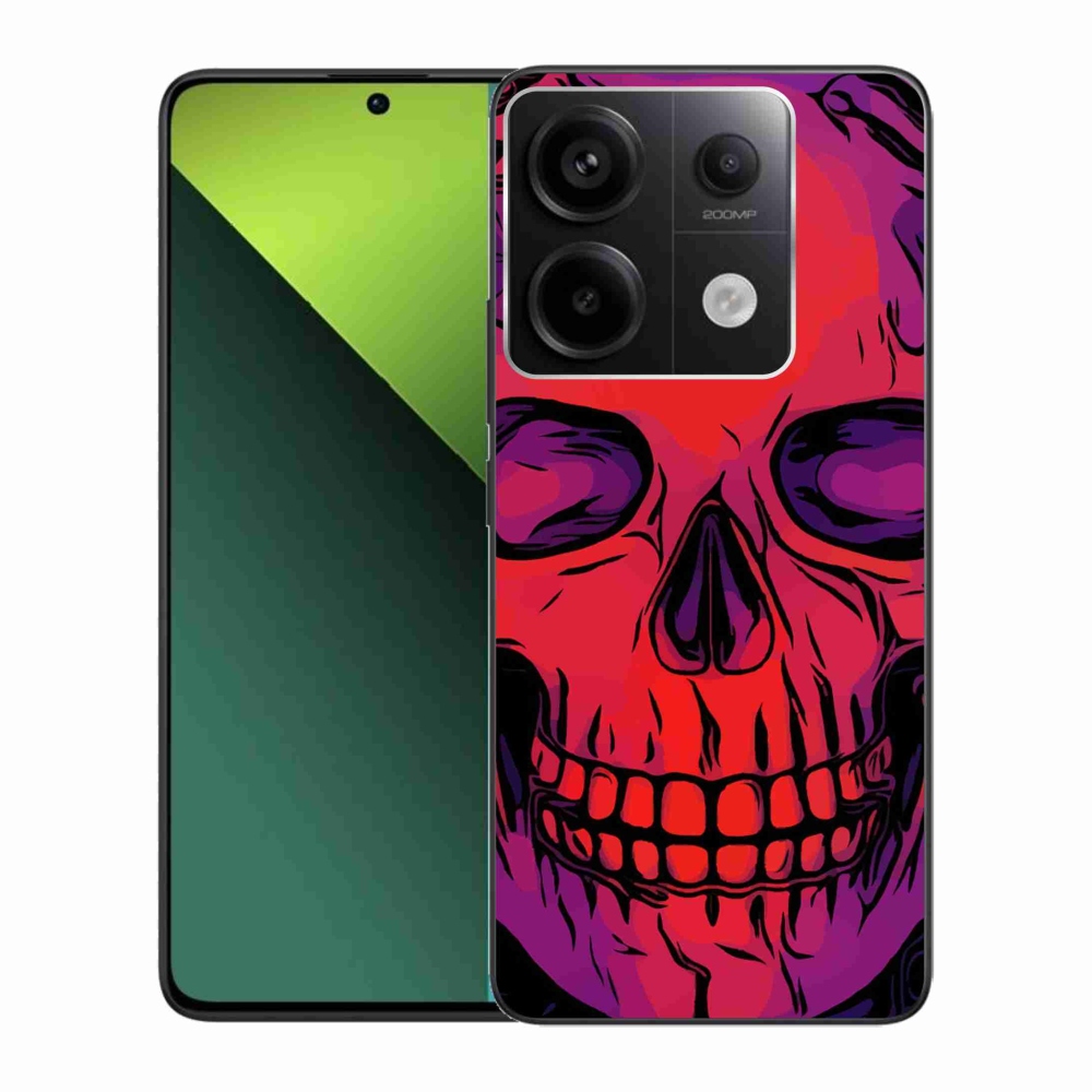 Gélový obal mmCase na Xiaomi Redmi Note 13 Pro 5G/Poco X6 5G - lebka