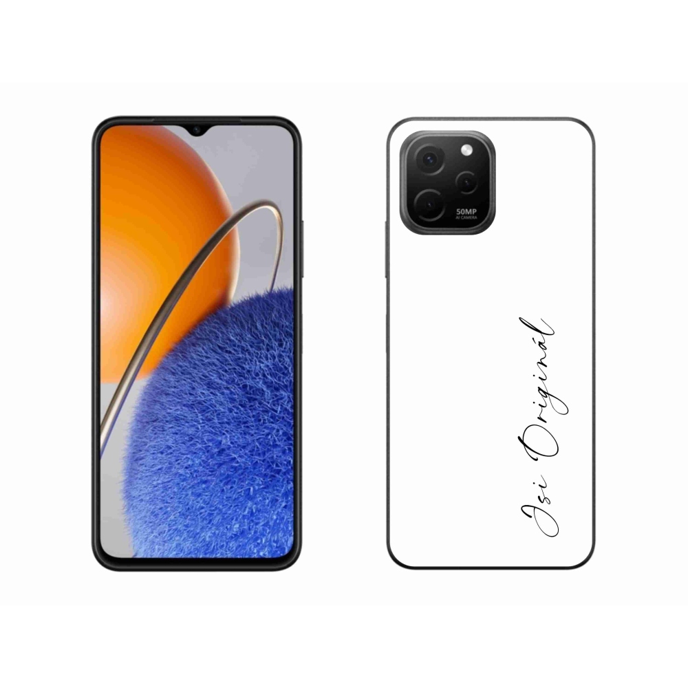 Gélový kryt mmCase na Huawei Nova Y61 - si originál biele pozadie