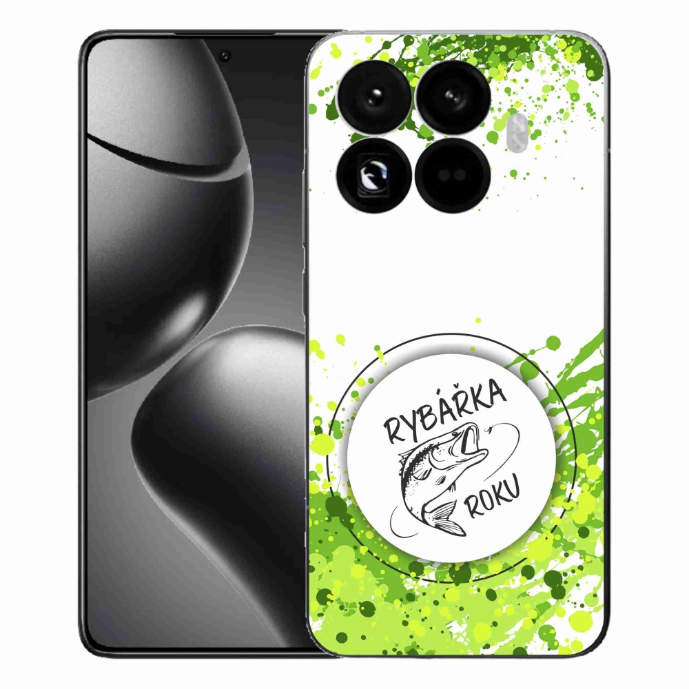 Gélový kryt mmCase na Xiaomi 15T Pro - rybárka roku biele pozadie