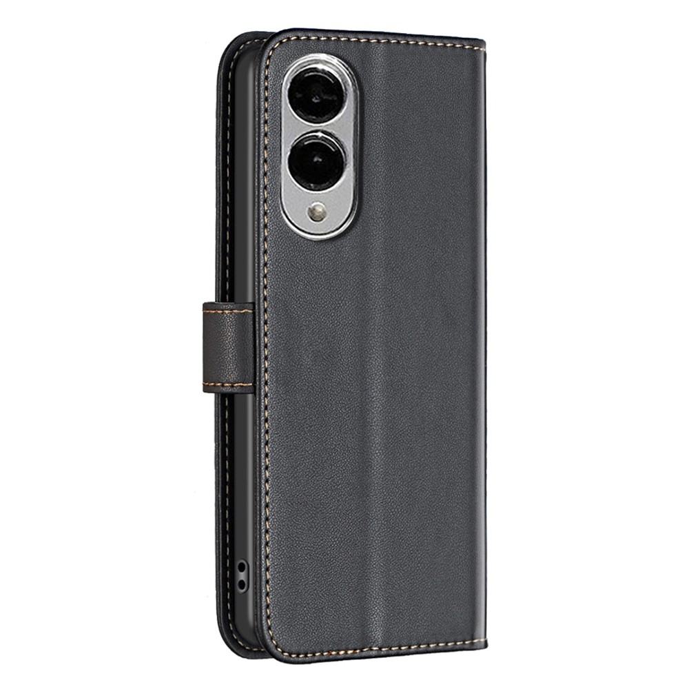 BNF knižkové púzdro na Samsung Galaxy S25 Edge - čierne