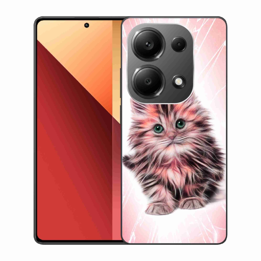 Gélový kryt mmCase na Xiaomi Redmi Note 13 Pro 4G/Poco M6 Pro - roztomilé mačiatko