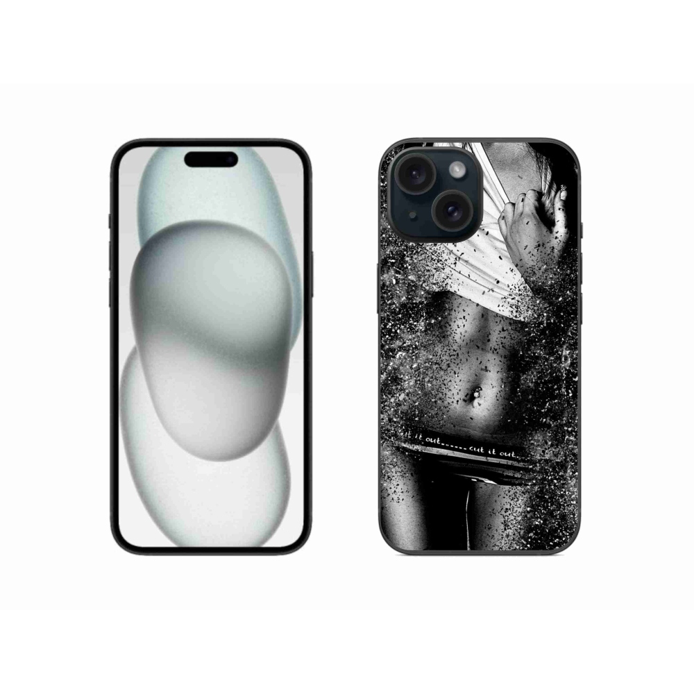 Gélový kryt mmCase na iPhone 15 - sexy žena 1