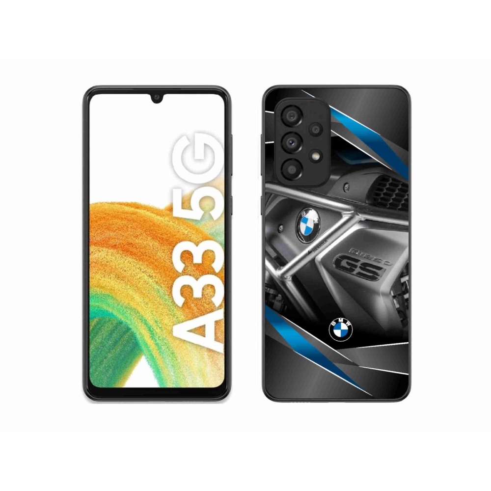 Gélový kryt mmCase na Samsung Galaxy A33 5G - motorka bmw