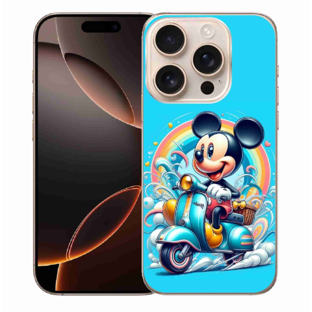 Gélový kryt mmCase na iPhone 16 Pro Max - mickey mouse 2