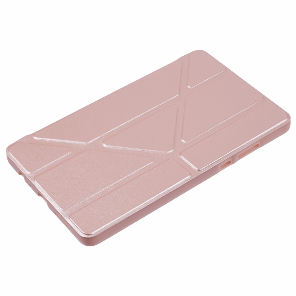 Origamis skladacie púzdro na tablet Xiaomi Redmi Pad SE 8.7 - ružovozlaté