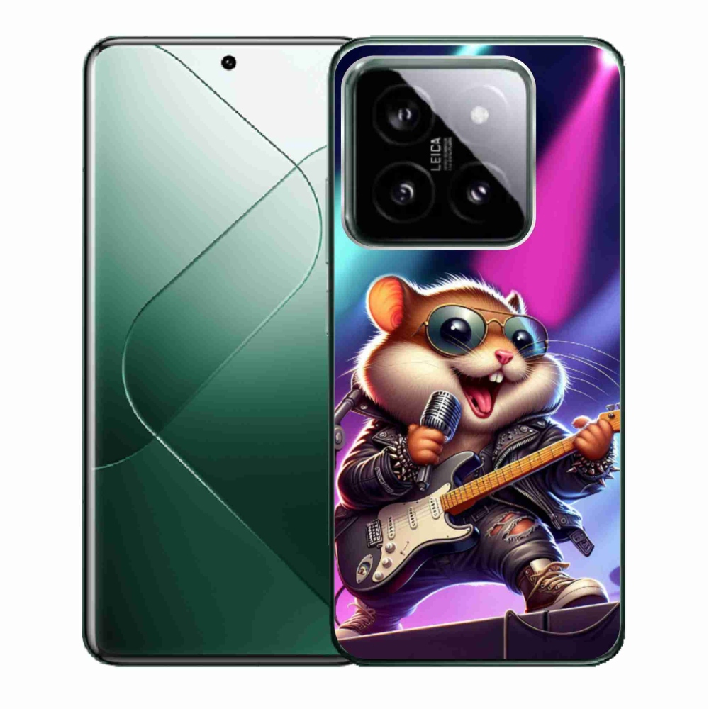 Gélový kryt mmCase na Xiaomi 14 - škrečok rocker