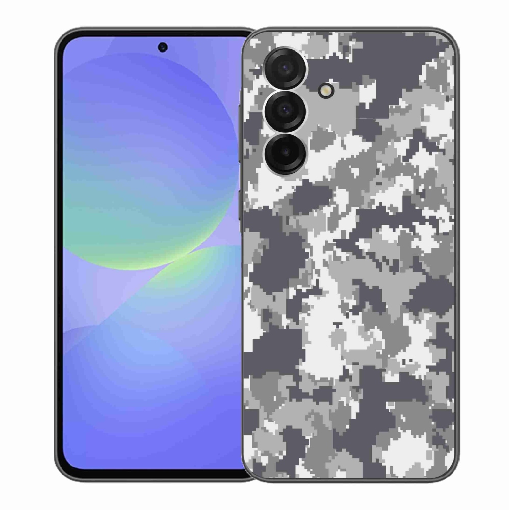 Gélový kryt mmCase na Samsung Galaxy A36 5G - maskáčový vzor 2