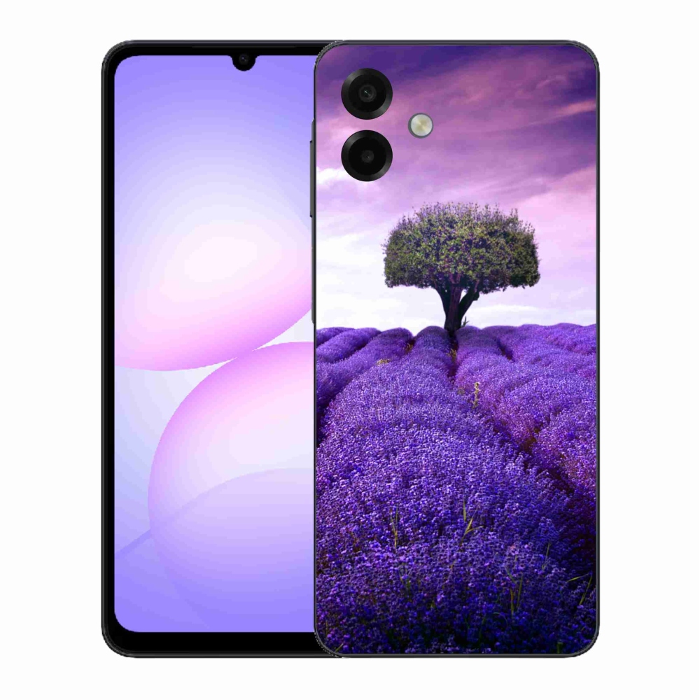 Gélový kryt mmCase na Samsung Galaxy A07 4G - levanduľová lúka