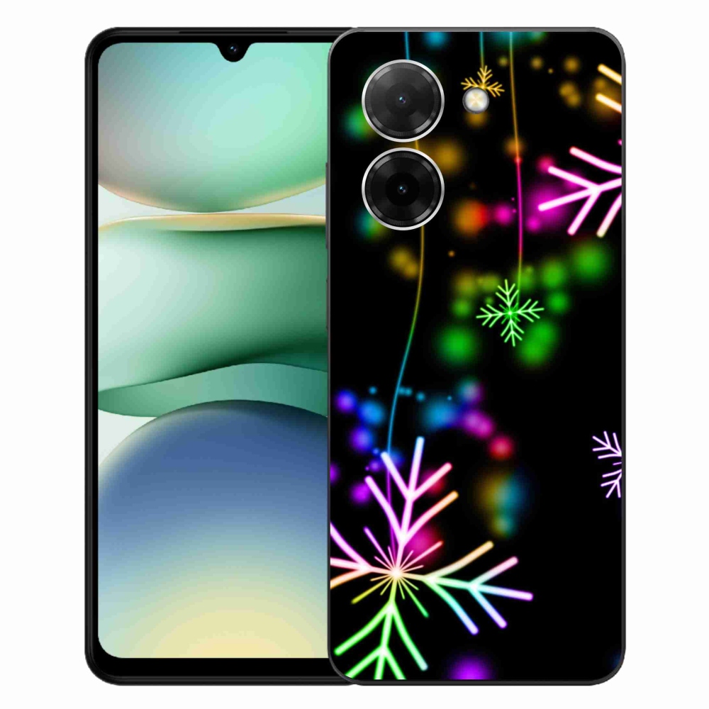 Gélový kryt mmCase na Xiaomi Redmi A5 (173.45x79.35x8.45mm) - farebné vločky