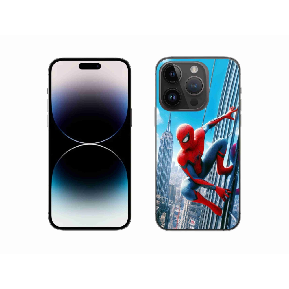 Gélový kryt mmCase na iPhone 14 Pro 6.1 - spiderman