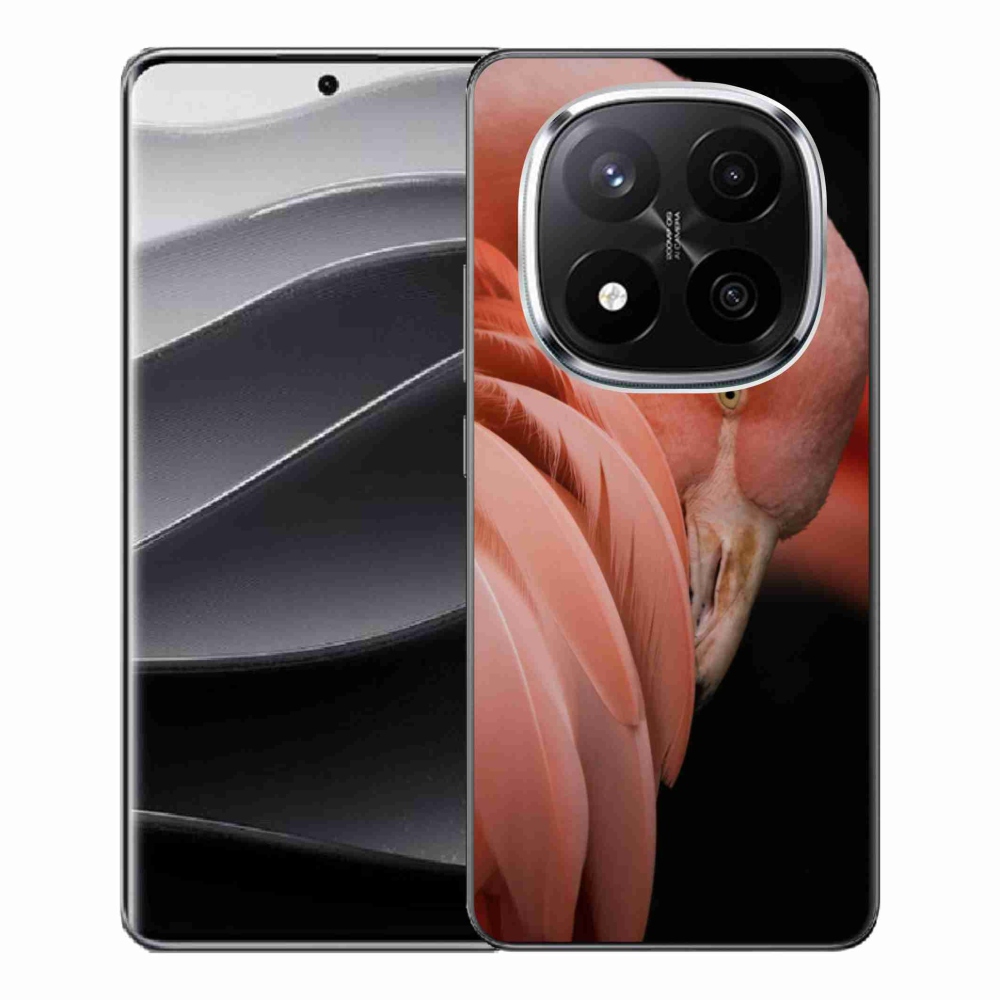 Gélový kryt mmCase na Xiaomi Redmi Note 14 Pro+ 5G - plameniak 3
