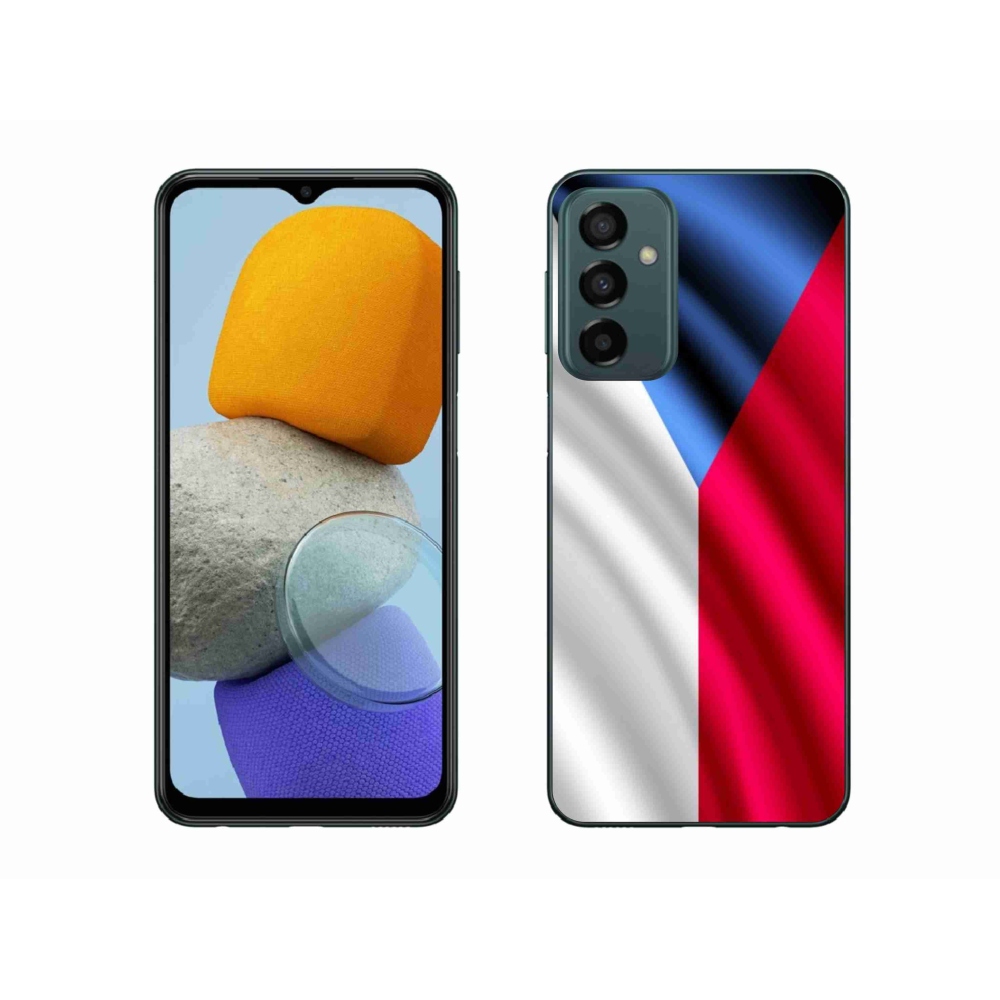 Gélový kryt mmCase na mobil Samsung Galaxy M23 5G - česká vlajka