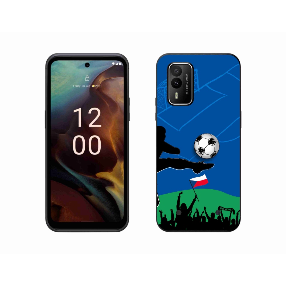 Gélový kryt mmCase na Nokia XR21 - fanúšikovia futbalu