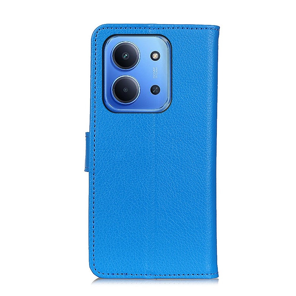 Litchie knižkové púzdro na Xiaomi Redmi 15C 4G/5G (173mm) - modré