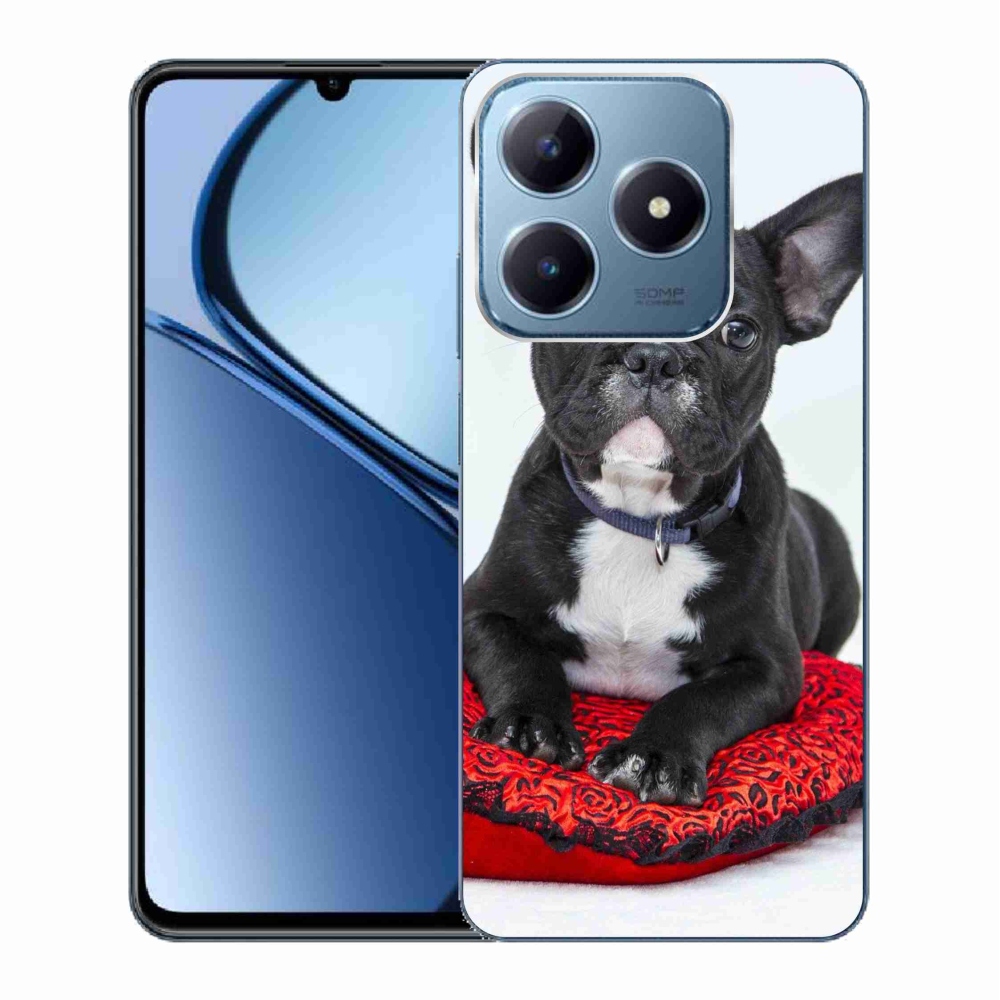 Gélový obal mmCase na Realme C63 - buldog