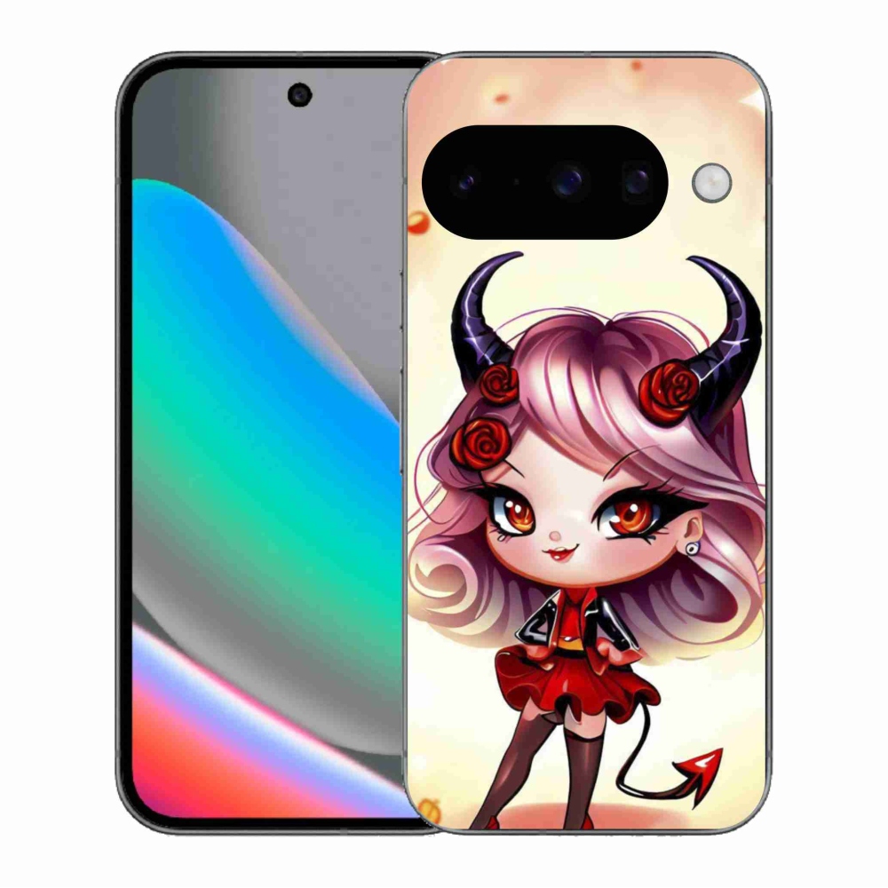 Gélový kryt mmCase na Google Pixel 10 - kreslená čertica