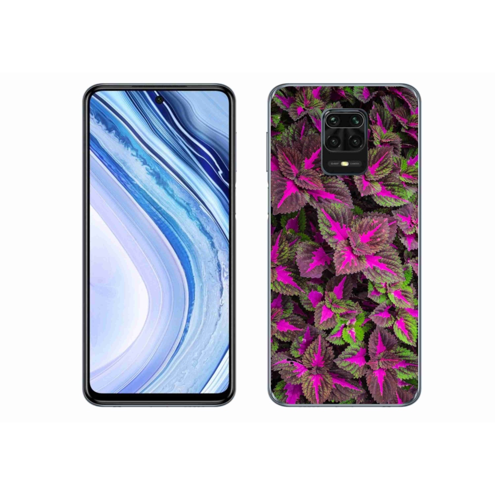 Gélový kryt mmCase na Xiaomi Redmi Note 9S - kvety 10