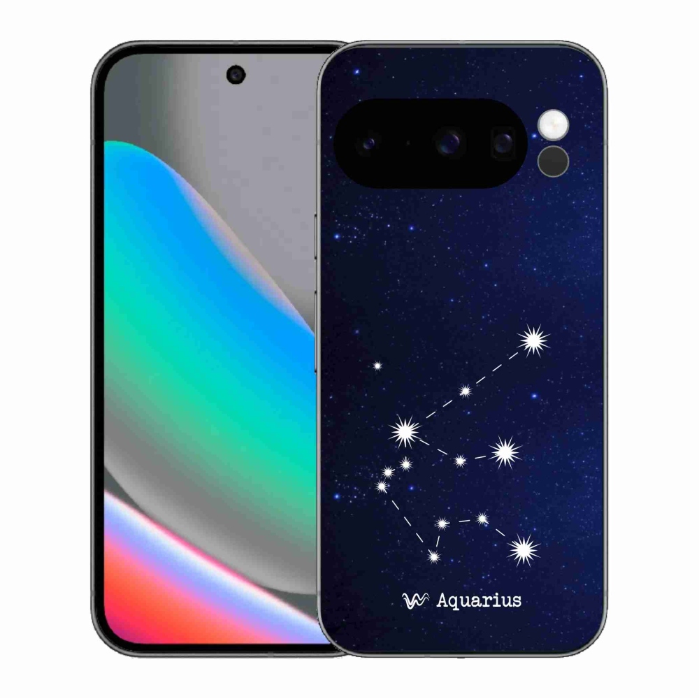 Gélový kryt mmCase na Google Pixel 10 Pro - súhvezdie Vodnára