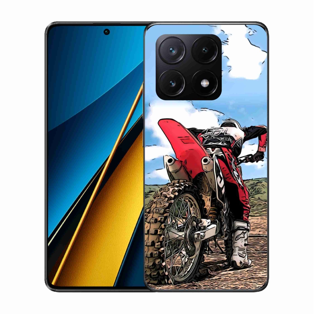 Gélový kryt mmCase na Xiaomi Poco X6 Pro 5G - moto