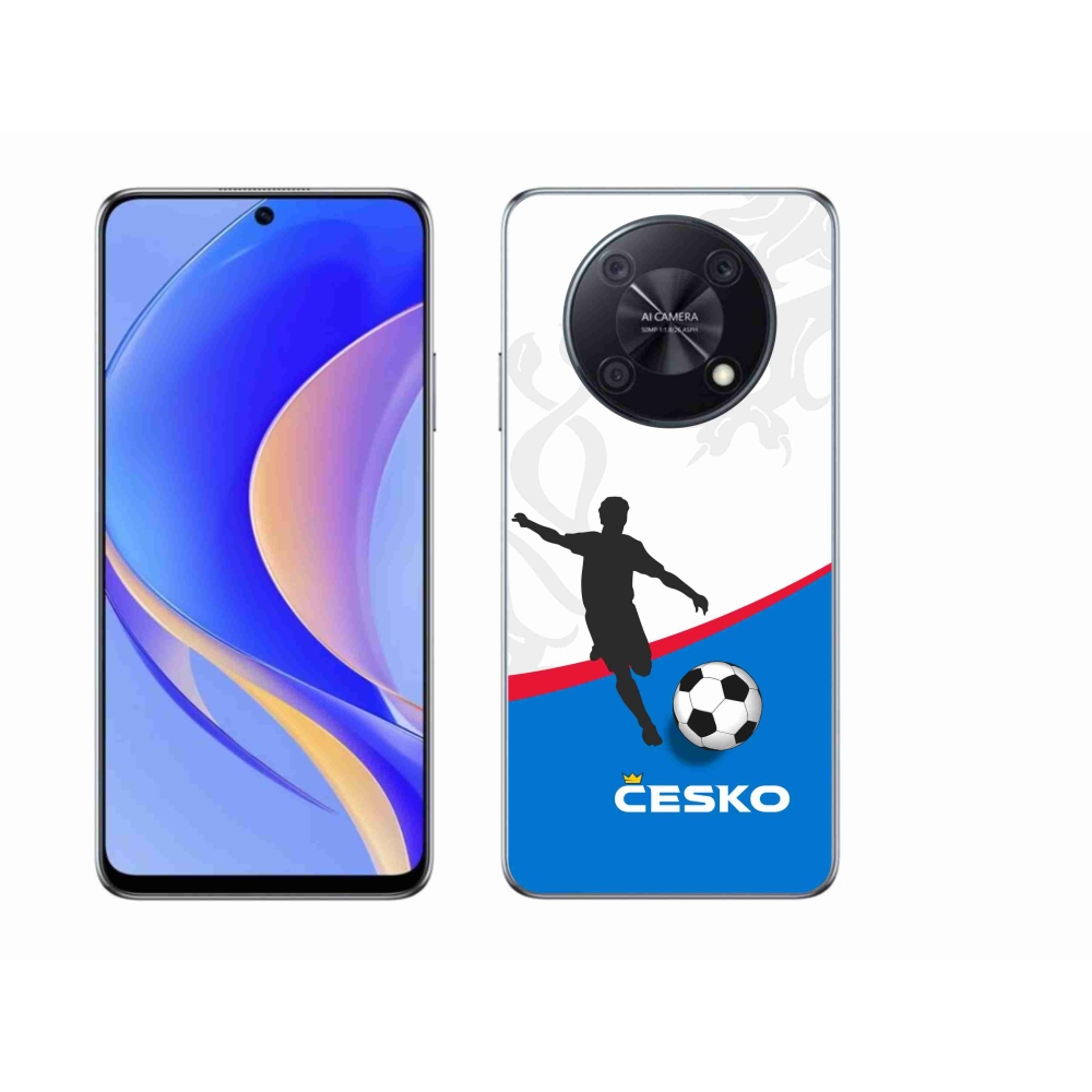 Gélový kryt mmCase na Huawei Nova Y90 - futbal Česko 1
