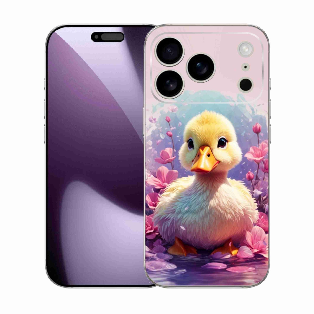 Gélový kryt mmCase na iPhone 17 Pro - kačička