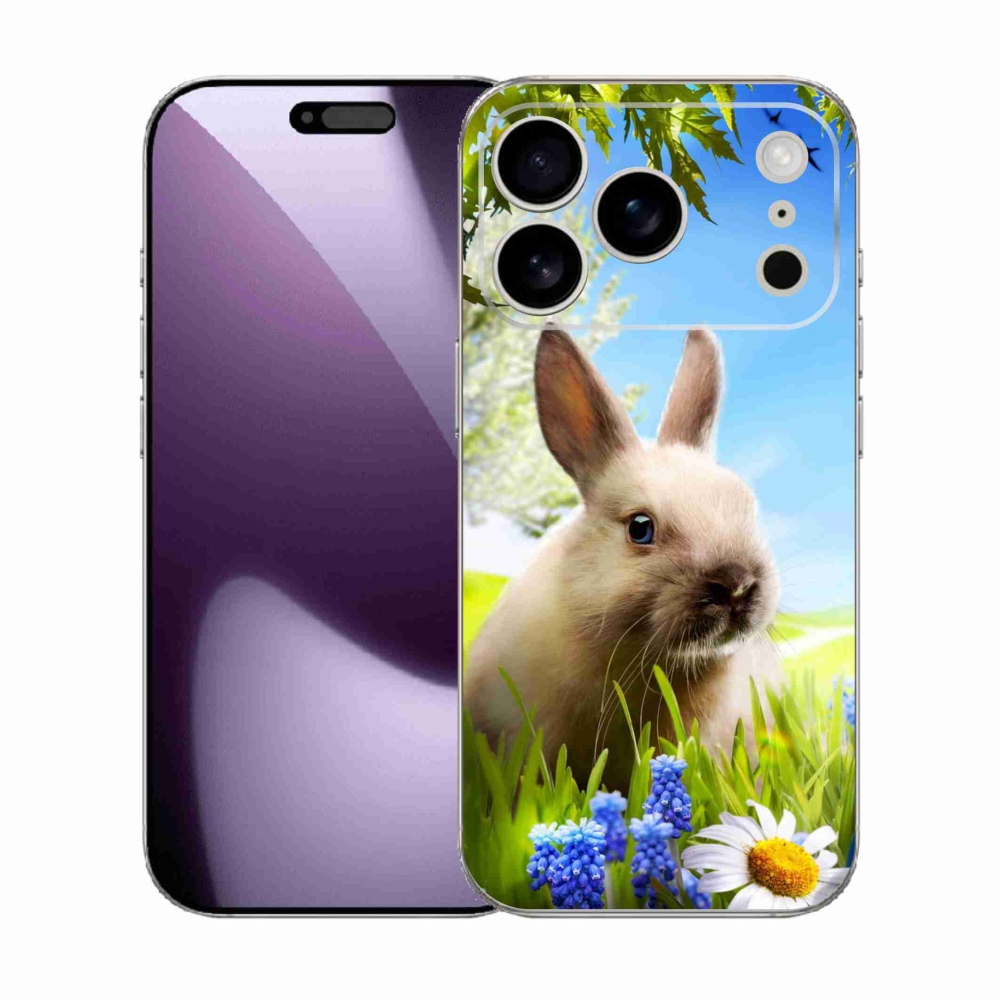 Gélový kryt mmCase na iPhone 17 Pro - zajačik