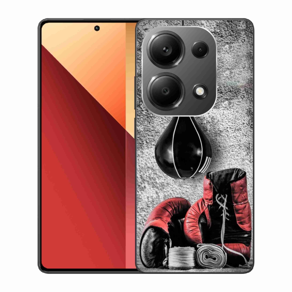 Gélový kryt mmCase na Xiaomi Redmi Note 13 Pro 4G/Poco M6 Pro - boxovacie vrece a rukavice