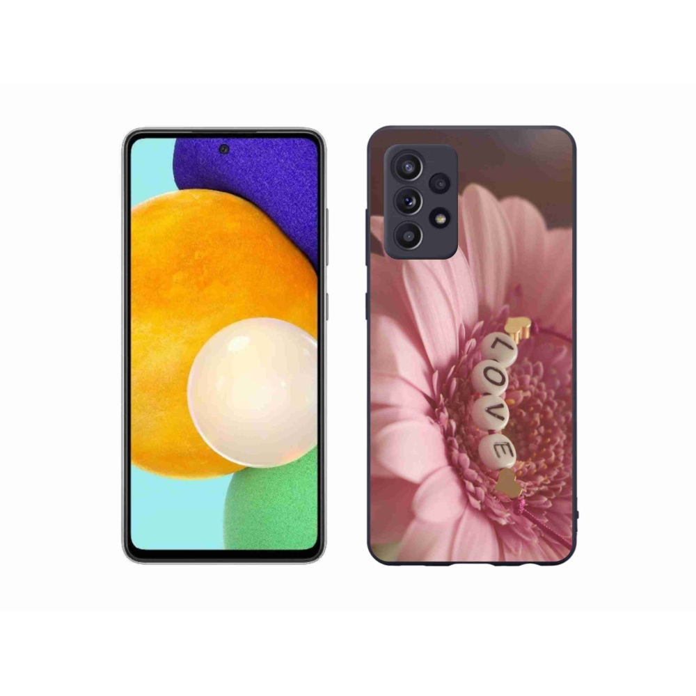 Gélový kryt mmCase na Samsung Galaxy A52s 5G - prívesok love