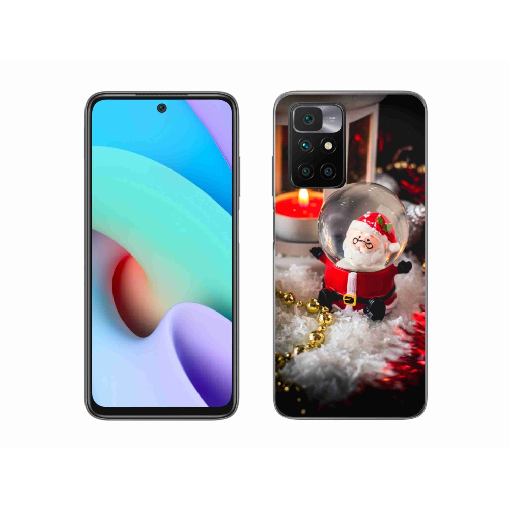 Gélový kryt mmCase na Xiaomi Redmi 10/Redmi 10 (2022) - Santa Claus 1