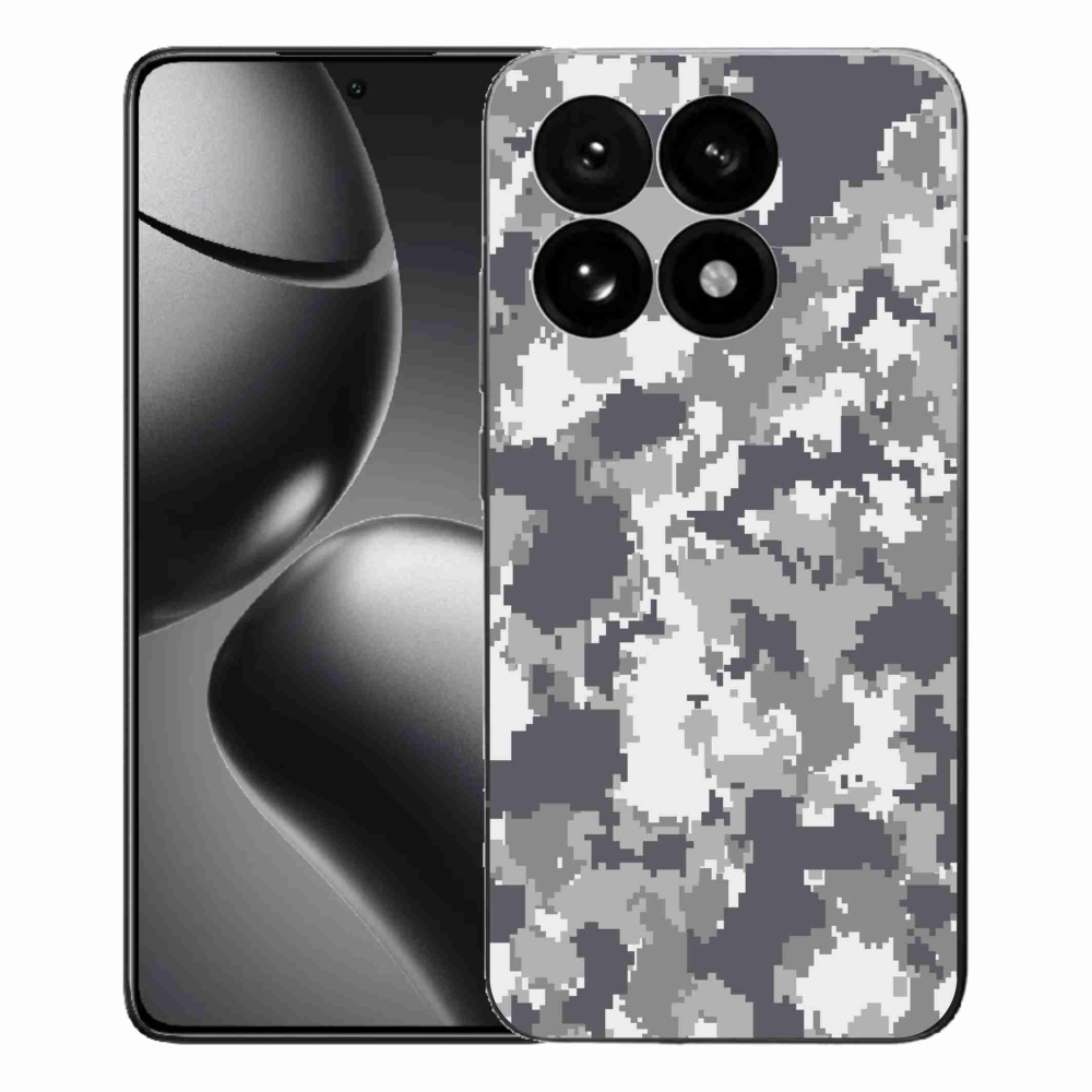 Gélový kryt mmCase na Xiaomi 15T - maskáčový vzor 2