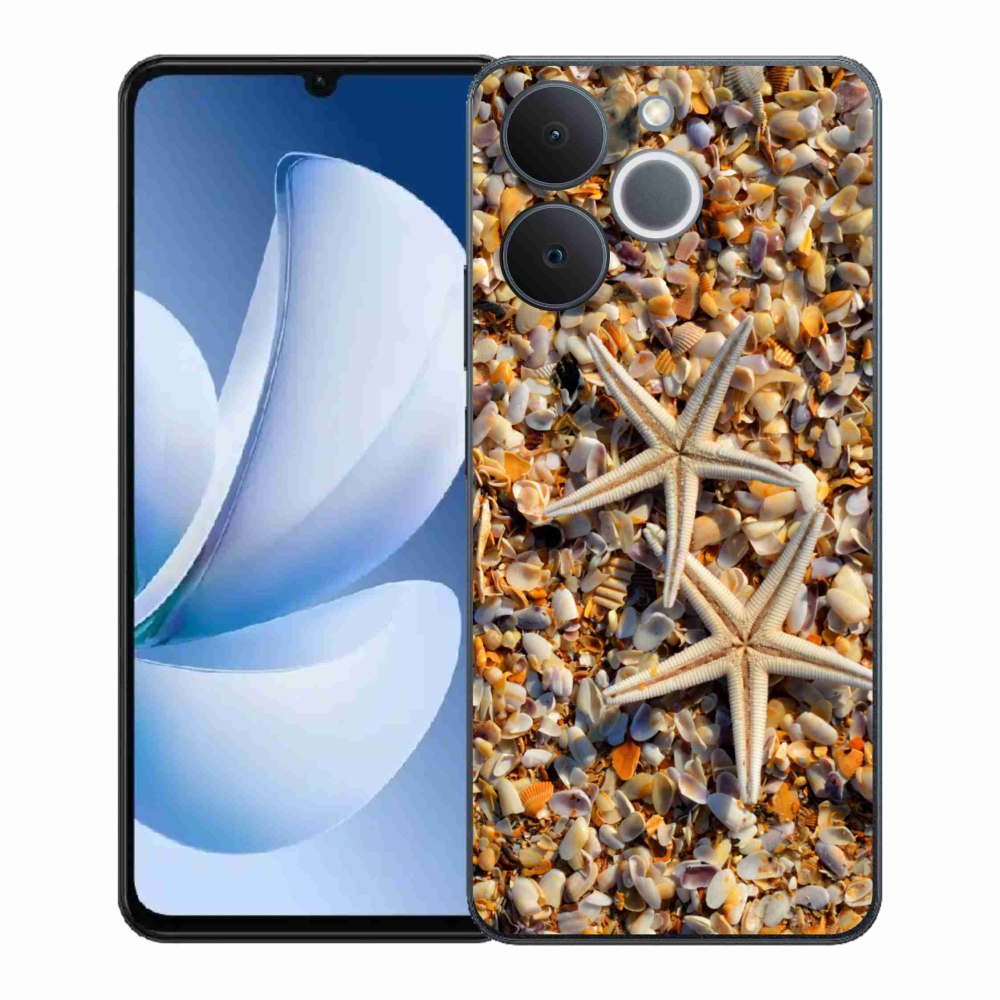 Gélový kryt mmCase na Realme Note 70T - morské hviezdice