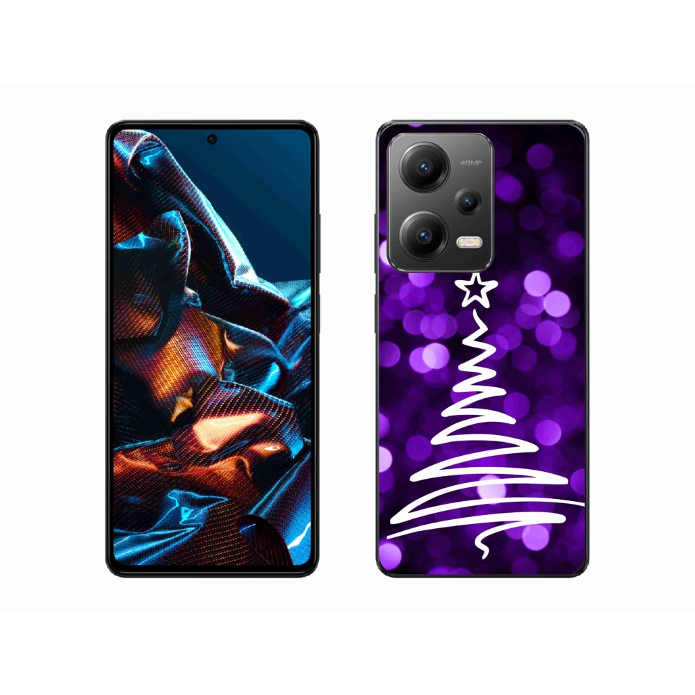Gélový kryt mmCase na mobil Xiaomi Redmi Note 12 Pro 5G - stromček
