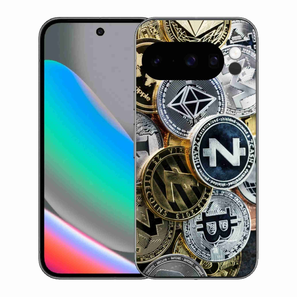 Gélový kryt mmCase na Google Pixel 10 Pro - kryptomeny